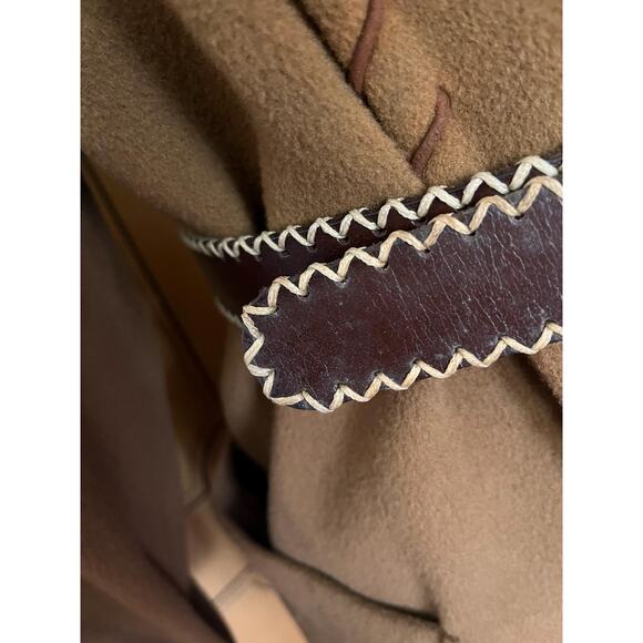 Handmade leather belt, size L - Picture 3 of 3